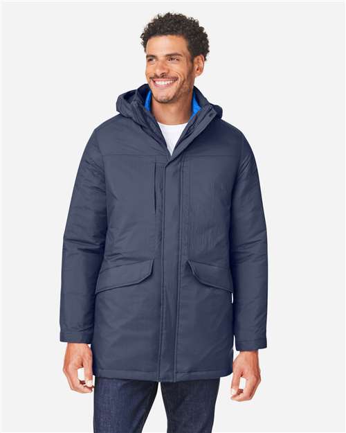 CORE365 CE725, Men's Inspire 3-in-1 Jacket With Insulated Liner, Classic Navy/ True Royal