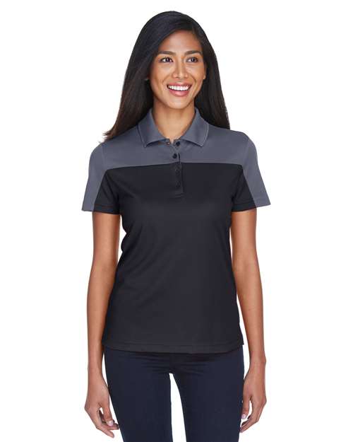 Women's Balance Colorblock Performance Piqué Polo - - 14487 Black Carbon 256A7 4-4.9 oz AB Exclusive Brands Antimicrobial CA New ab CE101W CORE365 Explore Industrial & Workwear Explore Industrial & Workwear - Safety Explore School & Team - Coaches Explore School & Team - Teams Explore School & Teams Moisture-Management New AB Performance Pique Polos Polos & Knits Polyester - 100% S&S Exclusive Brands Safety Short Sleeves Side Seams Sport Shirts Sun/UV Protection Tops Womens