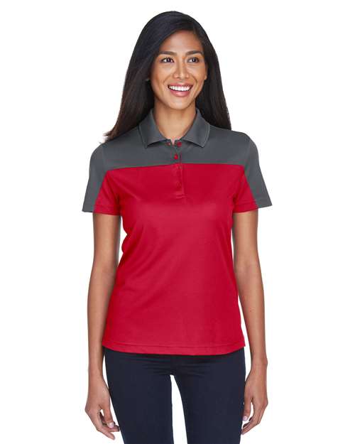 Women's Balance Colorblock Performance Piqué Polo - - 14487 Classic Red Carbon 256A7 4-4.9 oz AB Exclusive Brands Antimicrobial CA New ab CE101W CORE365 Explore Industrial & Workwear Explore Industrial & Workwear - Safety Explore School & Team - Coaches Explore School & Team - Teams Explore School & Teams Moisture-Management New AB Performance Pique Polos Polos & Knits Polyester - 100% S&S Exclusive Brands Safety Short Sleeves Side Seams Sport Shirts Sun/UV Protection Tops Womens