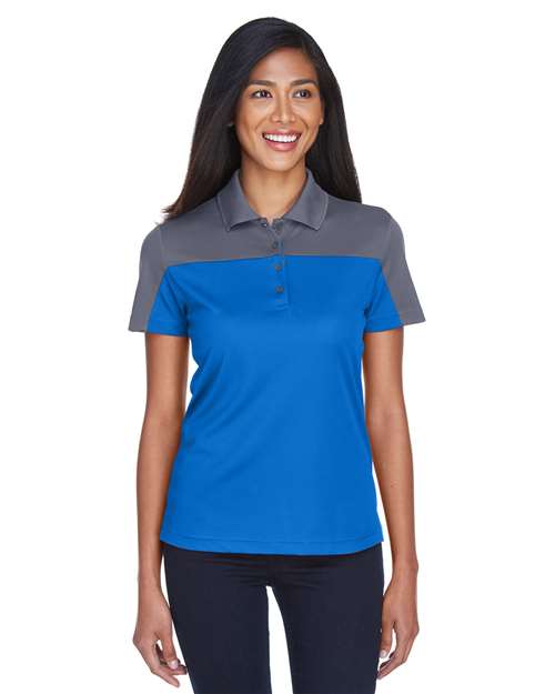 Women's Balance Colorblock Performance Piqué Polo - - 14487 True Royal Carbon 256A7 4-4.9 oz AB Exclusive Brands Antimicrobial CA New ab CE101W CORE365 Explore Industrial & Workwear Explore Industrial & Workwear - Safety Explore School & Team - Coaches Explore School & Team - Teams Explore School & Teams Moisture-Management New AB Performance Pique Polos Polos & Knits Polyester - 100% S&S Exclusive Brands Safety Short Sleeves Side Seams Sport Shirts Sun/UV Protection Tops Womens