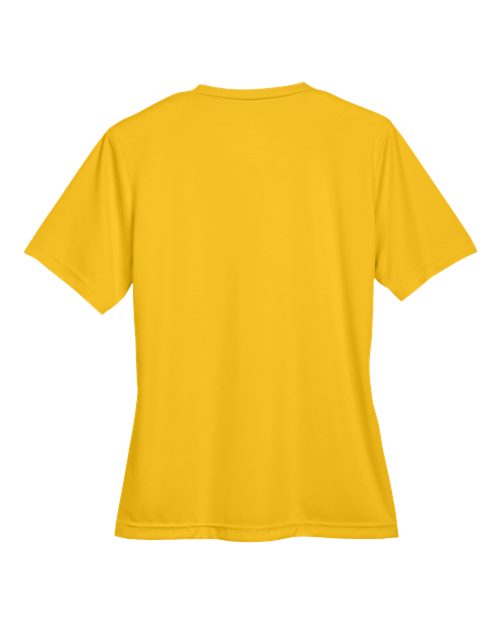 Team 365 TT11W, Women's Zone Performance T-shirt, Sport Athletic Gold