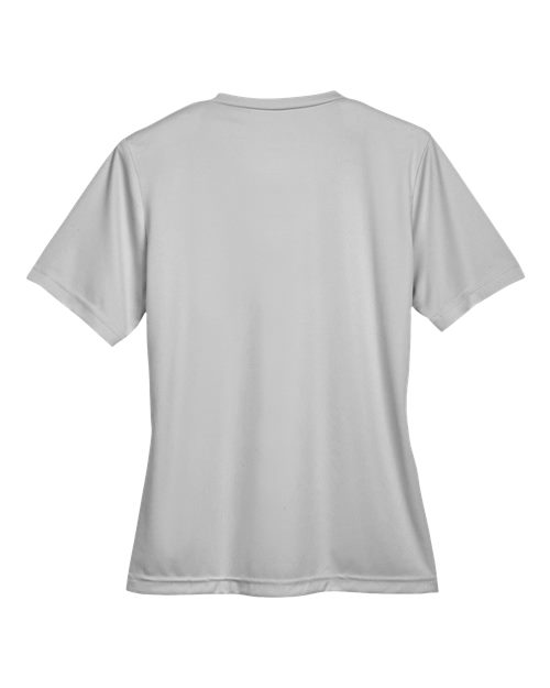 Team 365 TT11W, Women's Zone Performance T-shirt, Sport Silver