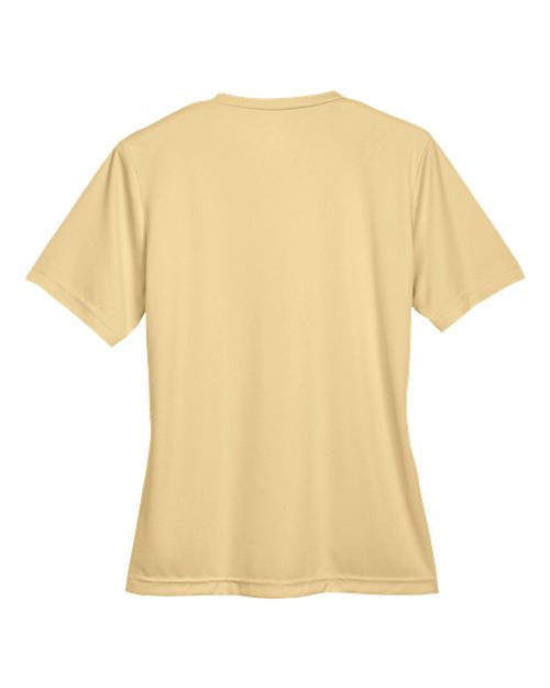 Team 365 TT11W, Women's Zone Performance T-shirt, Sport Vegas Gold