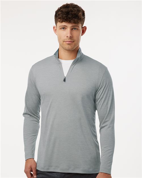 Men's Pro-Lock Performance Mélange Quarter-Zip Pullover -  - 12559 - Toronto Screen Printing- Color