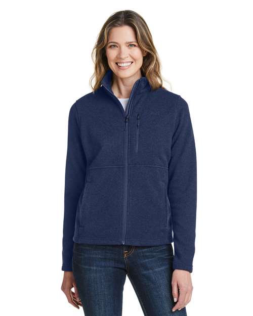Women's Dropline Jacket - - 14654 Arctic Navy 688D1 CA New ab Fleece Full-Zips Jackets M13223 Marmot New AB Outerwear Pockets Polyester - 100% Visible Logos Womens Zips