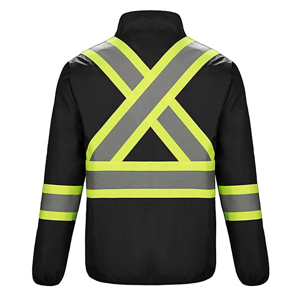 L01260 - Safeguard - Reversible Hi-Vis Insulated Jacket 1260 adult CX2 Hi-Vis mens