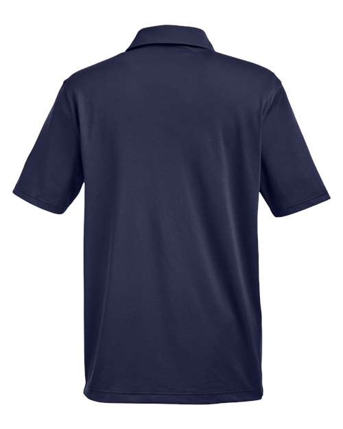 Under Armour 1370399, Men's Tech Polo, Midnight Navy/ White