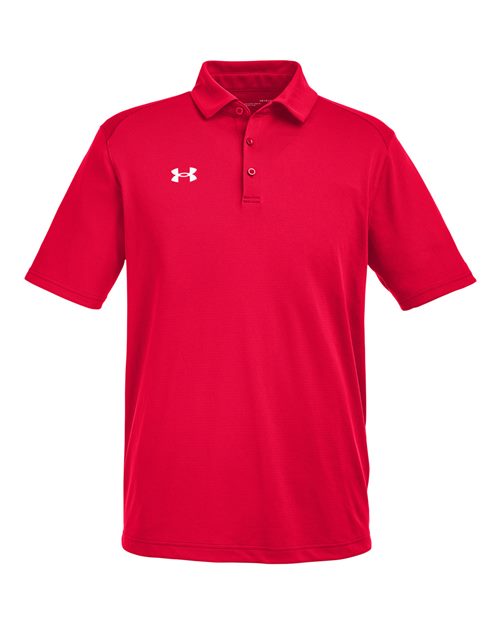Under Armour 1370399, Men's Tech Polo, Red/ White