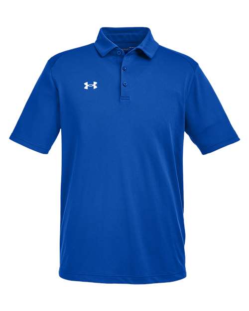 Under Armour 1370399, Men's Tech Polo, Royal/ White