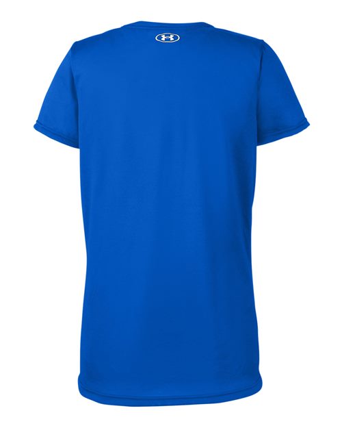 Under Armour 1376847, Women's Team Tech T-shirt, Royal/ White