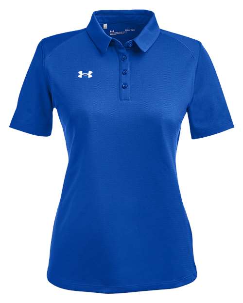 Under Armour 1370431, Women's Tech Polo, Royal/ White