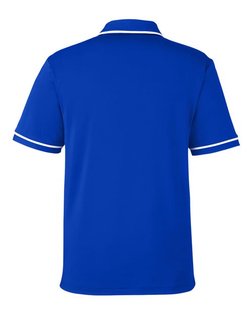 Under Armour 1376904, Men's Tipped Teams Performance Polo, Royal/ White