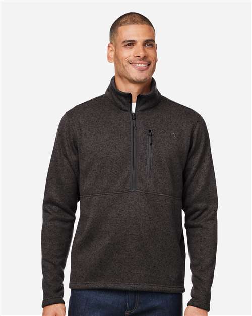 Marmot M16221, Men's Drop Line Half-zip Jacket, Black Heather