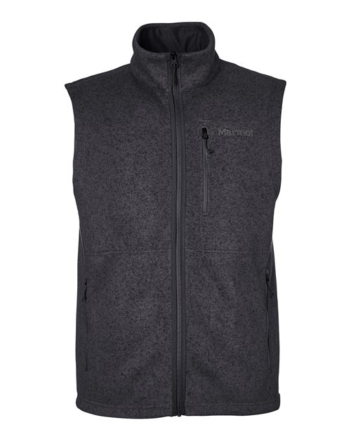 Marmot M16224, Men's Drop Line Vest, Black Heather