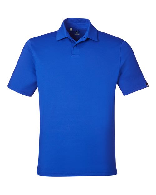 Under Armour 1383255, Men's Recycled Polo, Royal/ White