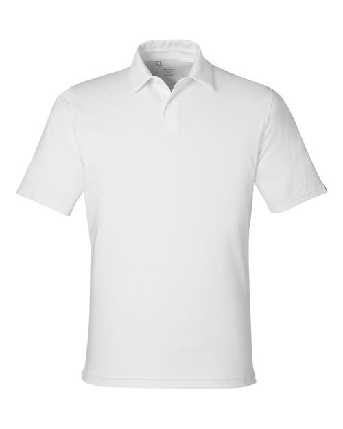 Under Armour 1383255, Men's Recycled Polo, White/ White
