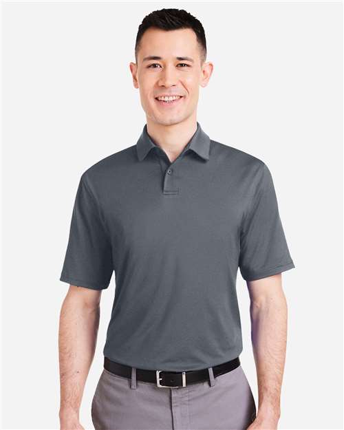 Under Armour 1383255, Men's Recycled Polo, Castlerock/ White