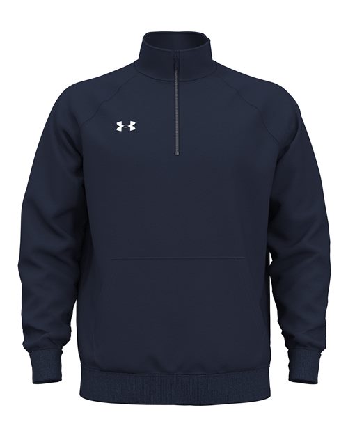Men's Rival Fleece Quarter-Zip Pullover - - 14849 Midnight Navy White 1386016 186E2 2025 Fleece Guide 2025 Fleece Guide Activewear 2025 Fleece Guide Activewear - Quarter-Zips 8-8.9 oz AB Retail Exclusive Brands CA New ab Cotton Fleece Long Sleeves Mens & Unisex New AB Playbook - Corporate Playbook Corporate Uniforming in the Summer Playbook Summer to School Pockets Polos & Knits Polyester Pullovers Quarter-Zips S&S Exclusive Brands Say Yes to S&S Sweatshirts & Fleece Tops Under Armour Visible Logos Zips