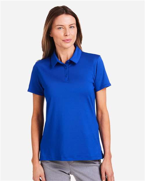Under Armour 1385910, Women's Recycled Polo, Royal/ White