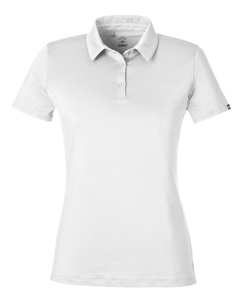 Under Armour 1385910, Women's Recycled Polo, White/ White
