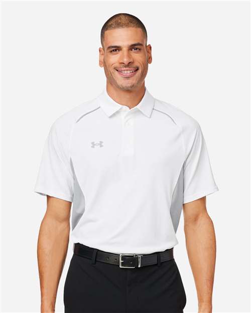 Men's Title Polo 2.0 - - 14885 White Mod Grey 1383263 179E2 2025 Polo Guide 2025 Polo Guide Activewear 2025 Polo Guide Activewear - Teams AB Retail Exclusive Brands Activewear Apparel CA New ab Explore By School & Team Explore By School & Team - Bookstore & Greek Life Explore By School & Team - Spirit Wear Mens & Unisex Moisture-Management New AB Performance Polos Polos & Knits Polyester Polyester - 100% Relaxed S&S Deep Deals S&S Exclusive Brands Short Sleeves Sport Shirts Tops Under Armour Visible Logos