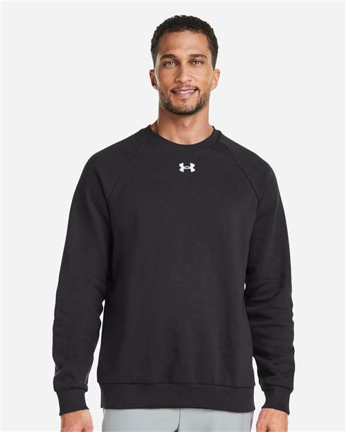 Men's Rival Fleece Crewneck Sweatshirt - - 14889 Black White 1379755 166E2 2025 Fleece Guide 2025 Fleece Guide Activewear 2025 Fleece Guide Activewear - Crewnecks 8-8.9 oz AB Retail Exclusive Brands Apparel CA New ab Cotton Crewneck Explore Fitness & Wellness Explore Fitness & Wellness Gym & Training Explore Fitness & Wellness Physical Fitness Fleece Fleece - Premium - Crew Mens & Unisex New AB Polyester S&S Exclusive Brands Sweatshirts Sweatshirts & Fleece Tops Under Armour