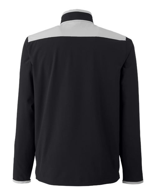Under Armour 1389611, Men's Motivate 3.0 Quarter-zip Pullover, Black/ Mod Grey/ White