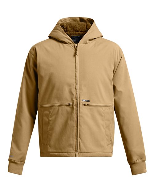 Under Armour 1387568, Men's Icon Fleece Jacket, Camel/ Coyote