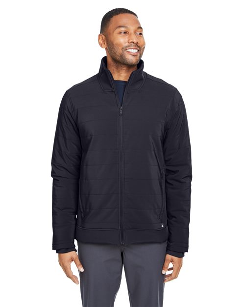 Men's Transit Jacket - - 12756 463A0 AB Retail Exclusive Brands CA New ab Full-Zips Jackets Mens & Unisex New AB Outerwear S&S Deep Deals S&S Exclusive Brands S17302 Spandex Spyder Zips