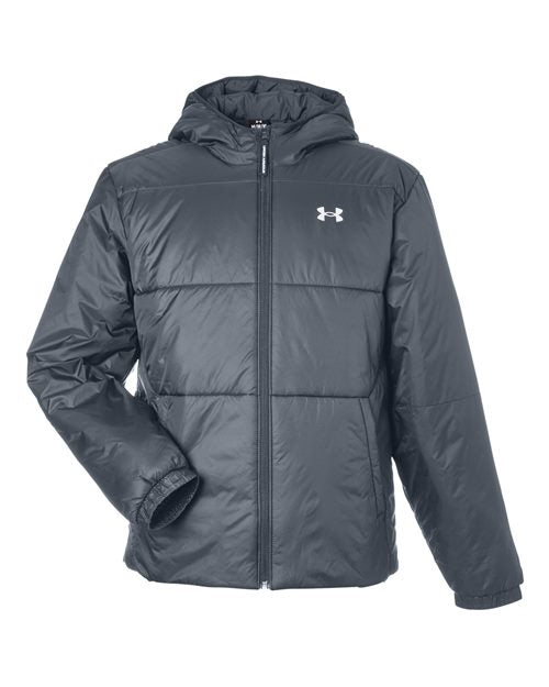 Under Armour 1389182, Men's Lw Insulated Jacket, Castlerock/ White