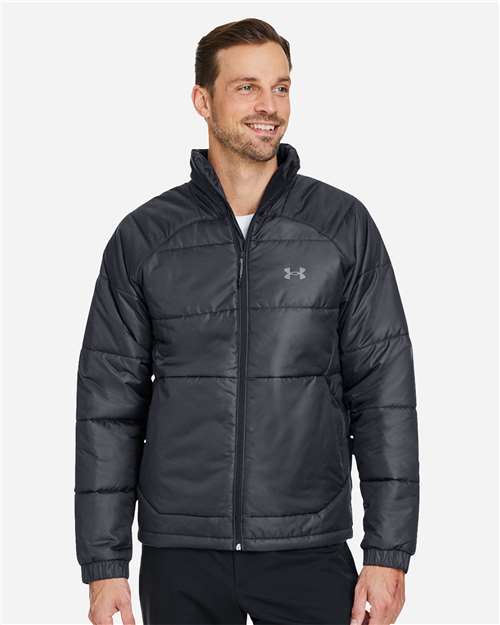Men's Storm Insulated Jacket - - 15002 Black PTC Grey 1380871 170E2 2-2.9 oz AB Retail Exclusive Brands Adjustable CA New ab Full-Zips Get the Look - Under Armour - 5 Jackets Mens & Unisex New AB Outerwear Pockets Polyester Polyester - 100% Puffers S&S Deep Deals S&S Exclusive Brands Under Armour Water Resistant Zips