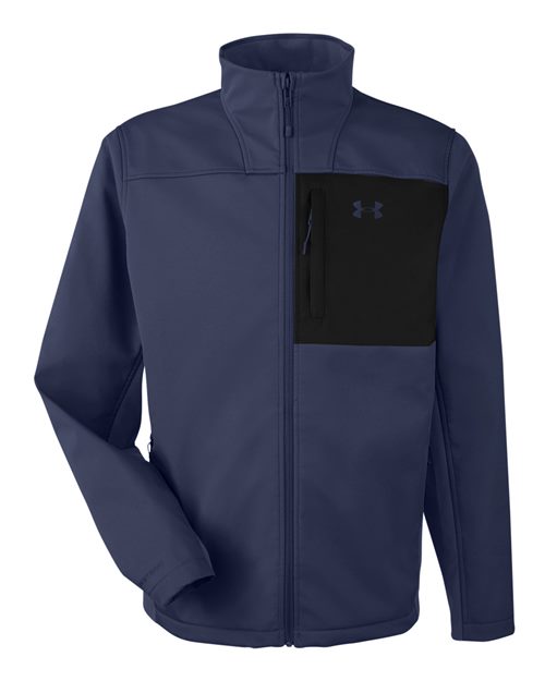 Under Armour 1371586, Men's Coldgear Infrared Shield 2.0 Jacket, Midnight Navy/ Midnight Navy