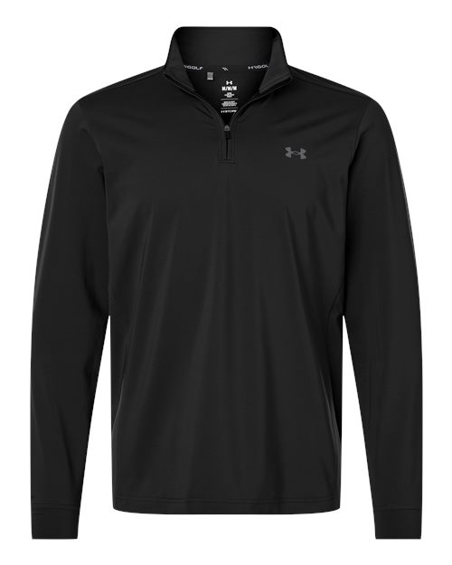 Under Armour 1389864, Men's Drive Quarter-zip Pullover, Black/ Castlerock