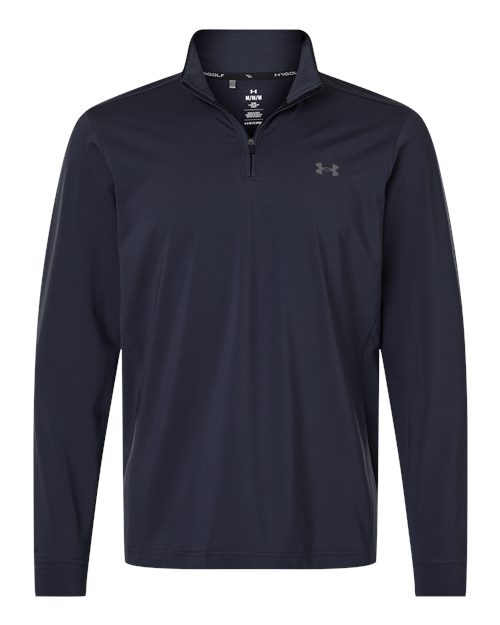Under Armour 1389864, Men's Drive Quarter-zip Pullover, Midnight Navy/ Castlerock
