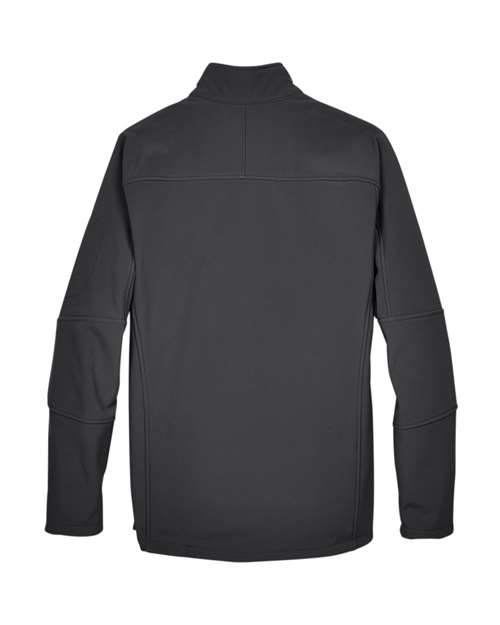 North End 88138, Men's Three Layer Fleece Bonded Shell Technical Jacket, Graphite