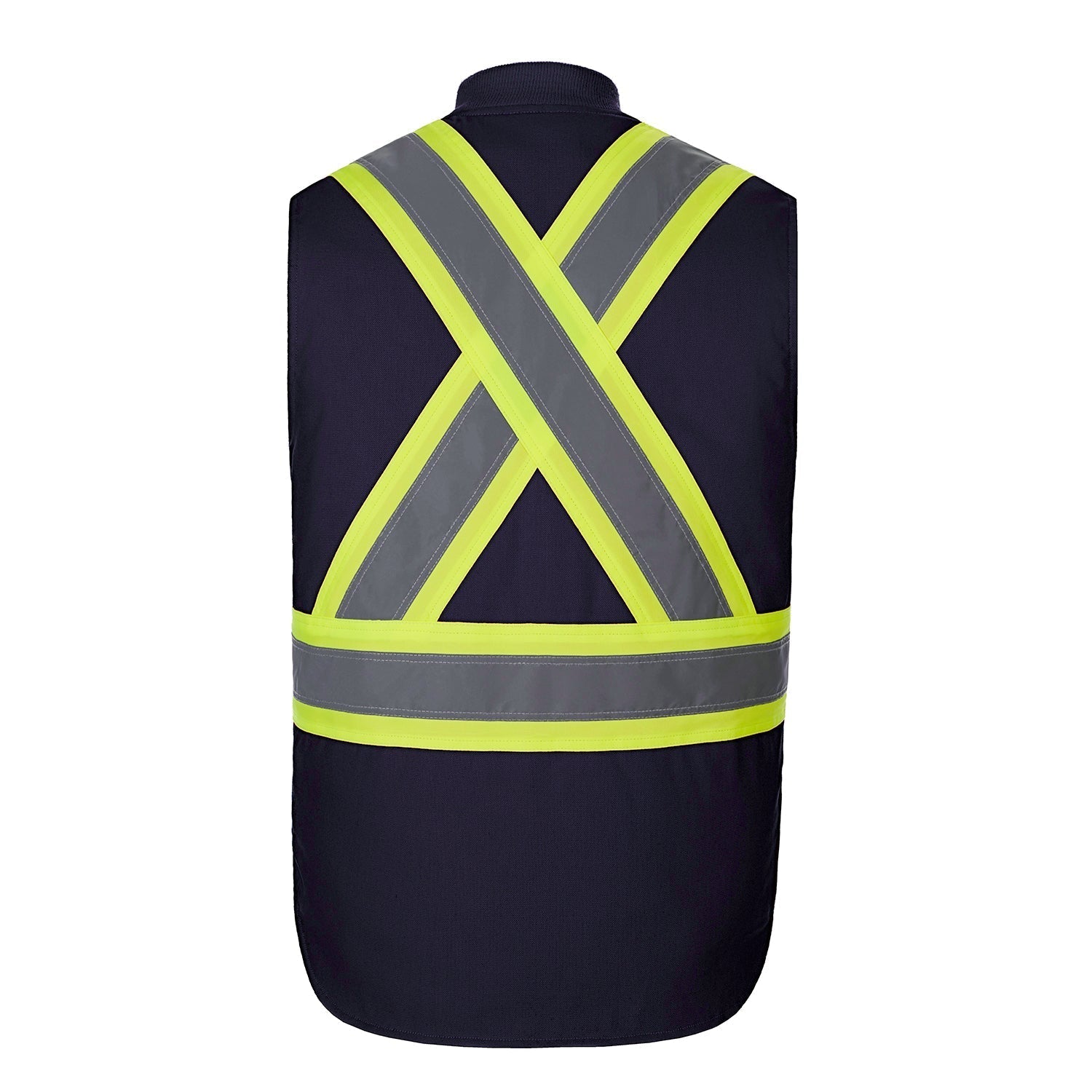 L01295 - Titan - Cotton Canvas Hi-Vis Vest 1295 adult CX2 Hi-Vis mens sherpa