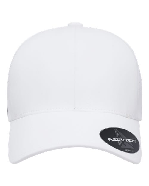 Flexfit 180AP, Delta Snapback Perforated Cap, White