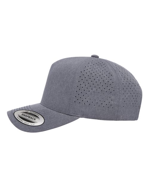 YP Classics 5389AP Five-Panel Snapback with Perforated Cap