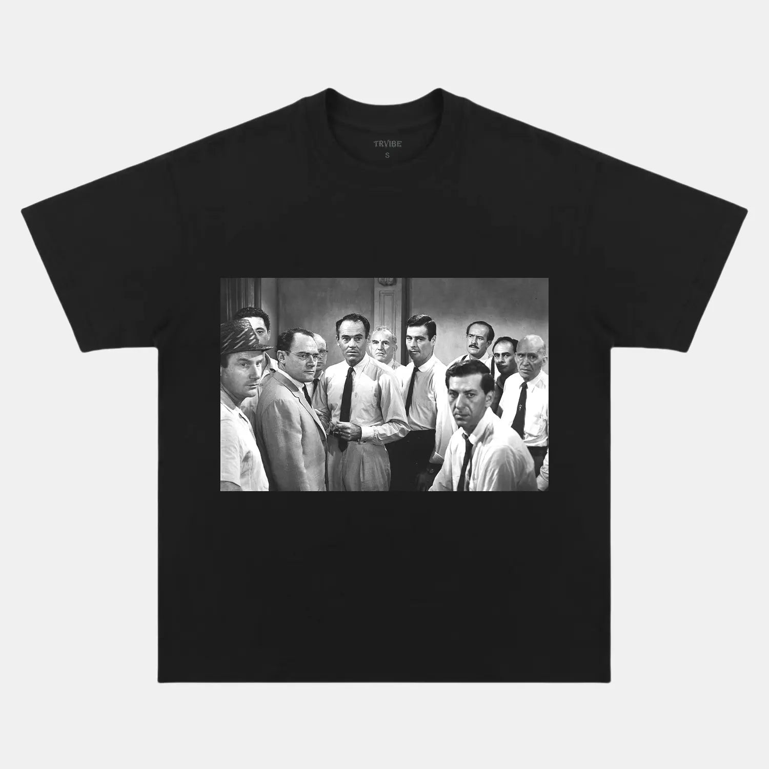 12 ANGRY MEN TEE BLACK TEE MOVIES MOVIES/TV