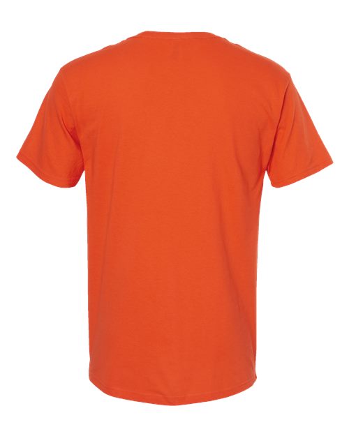 M&O 4800, Men's Gold Soft Touch T-shirt, Burnt Orange