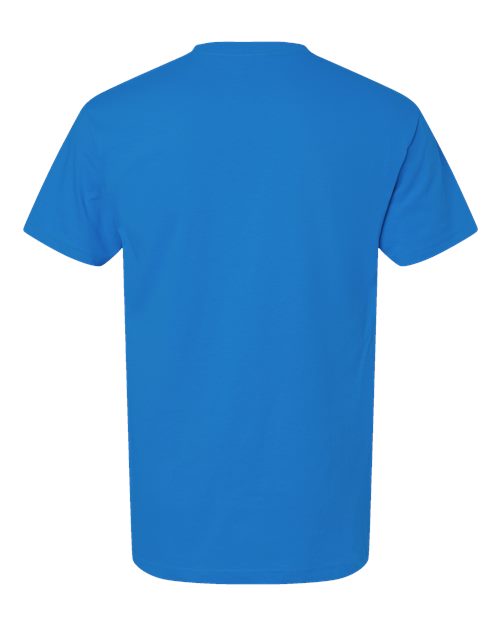 M&O 4800, Men's Gold Soft Touch T-shirt, Ocean Blue