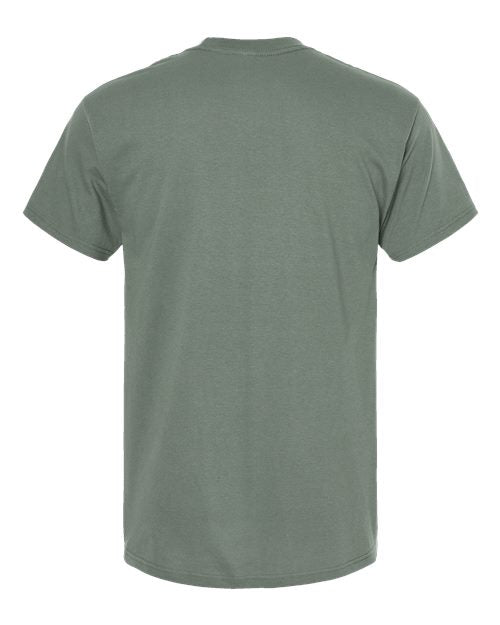 M&O 4800, Men's Gold Soft Touch T-shirt, Sage