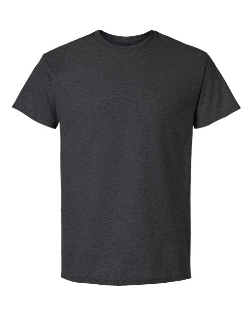 Gildan 3000, Unisex Light Cotton T-shirt, Heather Dark Grey