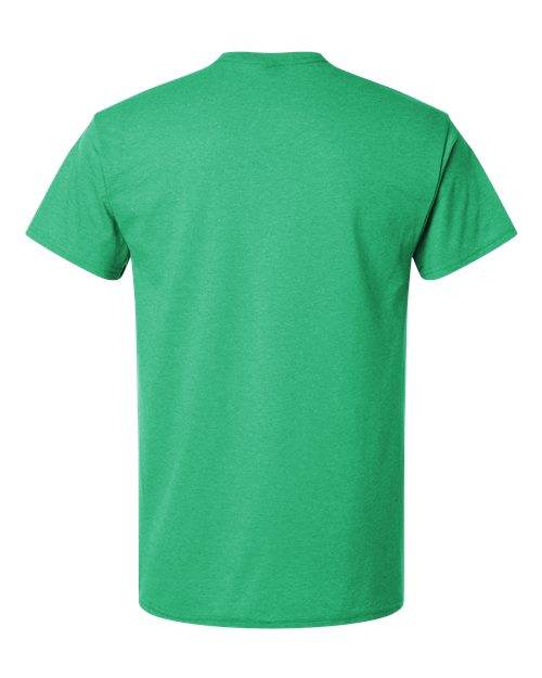 Gildan 3000, Unisex Light Cotton T-shirt, Heather Irish Green