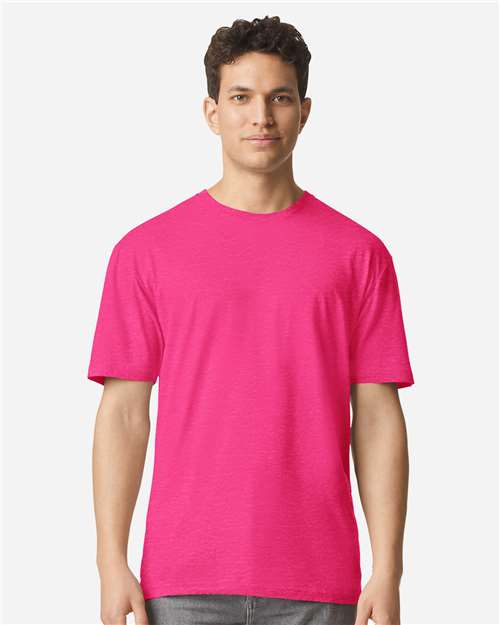 Gildan 3000, Unisex Light Cotton T-shirt, Heliconia