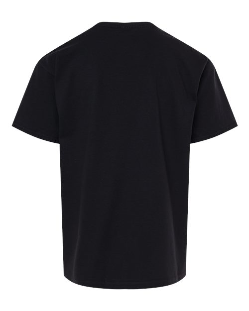 Gildan 3000B, Youth Light Cotton T-shirt, Black