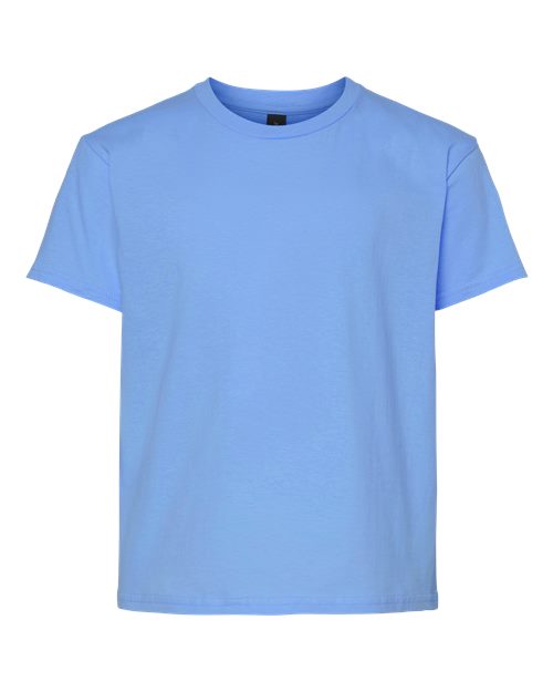 Gildan 3000B, Youth Light Cotton T-shirt, Carolina Blue