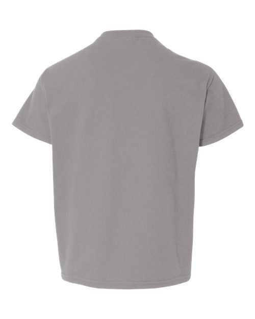 Gildan 3000B, Youth Light Cotton T-shirt, Gravel