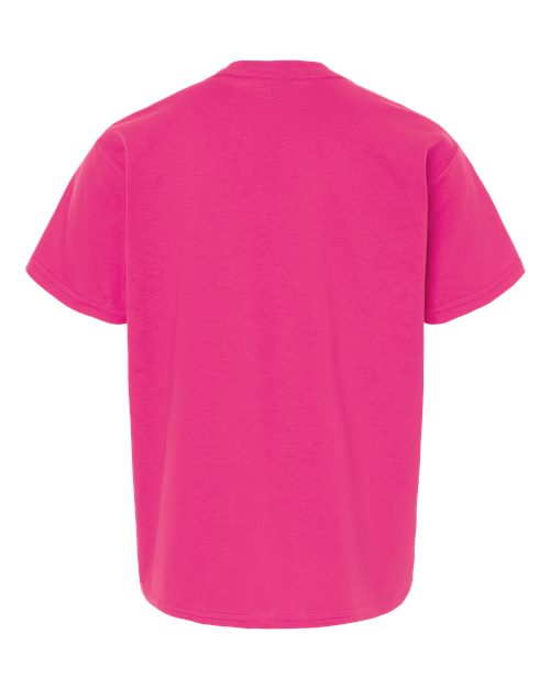 Gildan 3000B, Youth Light Cotton T-shirt, Heliconia