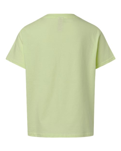 Gildan 3000B, Youth Light Cotton T-shirt, Pistachio